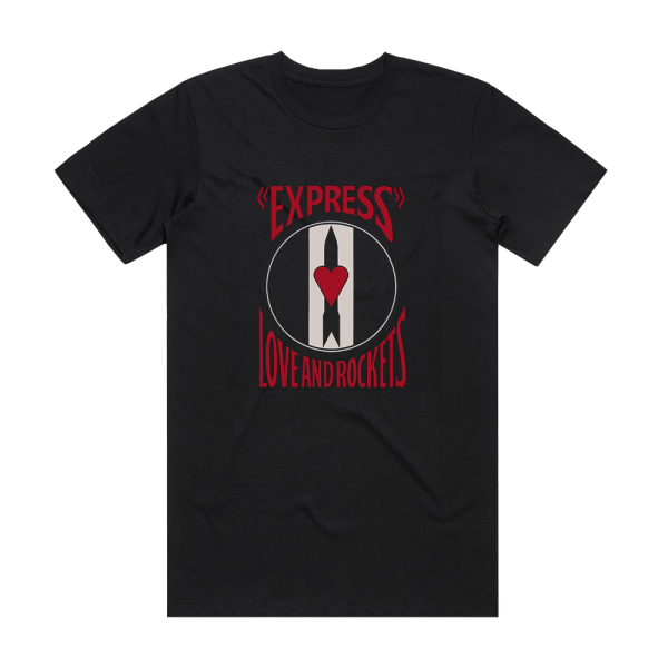 Love and Rockets Express Album Cover T-Shirt Black