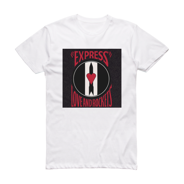 Love and Rockets Express Album Cover T-Shirt White