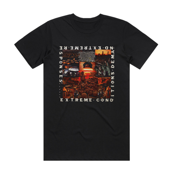Brutal Truth Extreme Conditions Demand Extreme Responses Album Cover T-Shirt Black