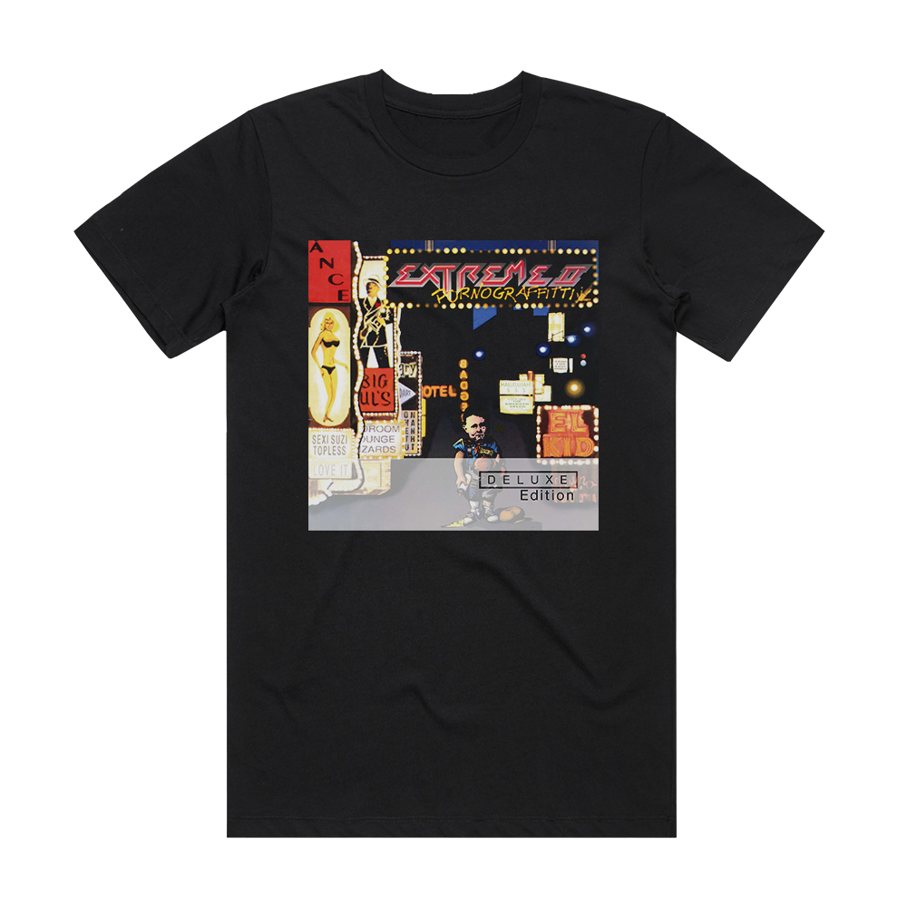 Extreme Extreme Ii Pornograffitti 2 Album Cover T-Shirt Black