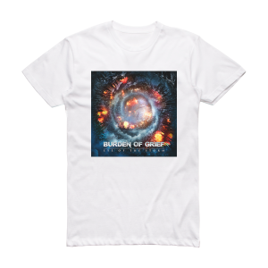 Burden of Grief Eye Of The Storm Album Cover T-Shirt White