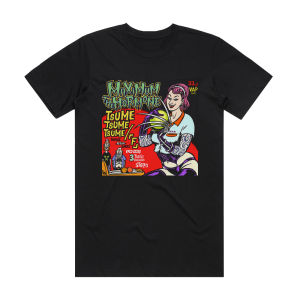 Maximum the Hormone F Album Cover T-Shirt Black