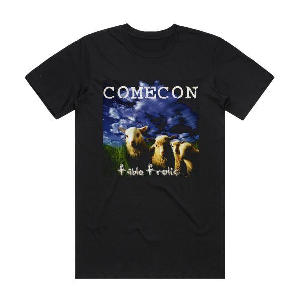 Comecon Fable Frolic Album Cover T-Shirt Black