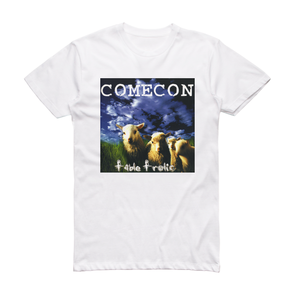 Comecon Fable Frolic Album Cover T-Shirt White