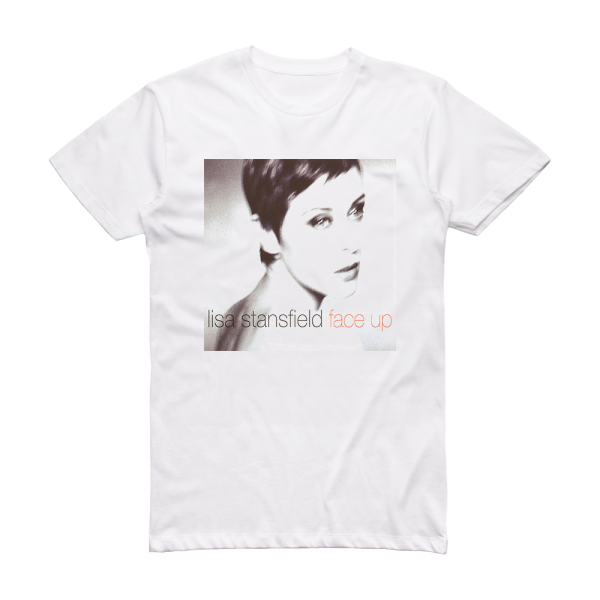 Lisa Stansfield Face Up Album Cover T-Shirt White