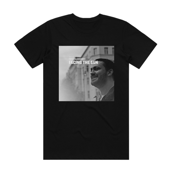 Fritz Kalkbrenner Facing The Sun Album Cover T-Shirt Black