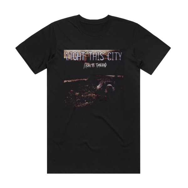 Light This City Facing The Thousand Album Cover T-Shirt Black