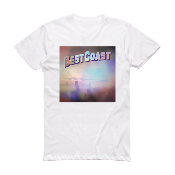 Best Coast Fade Away Album Cover T-Shirt White