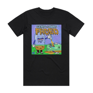 Gent and Jawns Faded Album Cover T-Shirt Black