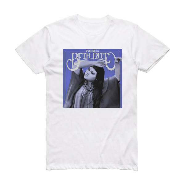 Beth Ditto Fake Sugar Album Cover T-Shirt White