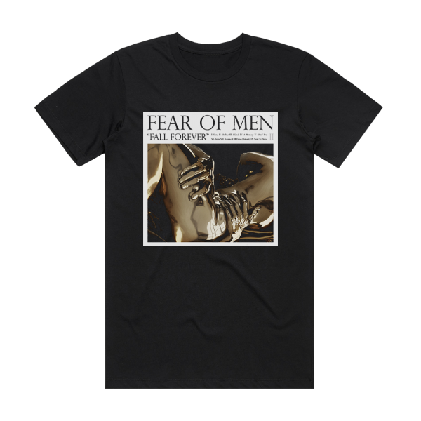 Fear of Men Fall Forever Album Cover T-Shirt Black