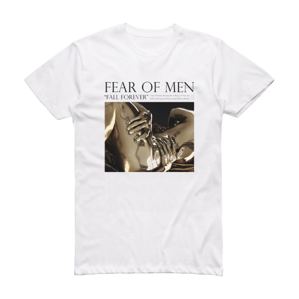 Fear of Men Fall Forever Album Cover T-Shirt White