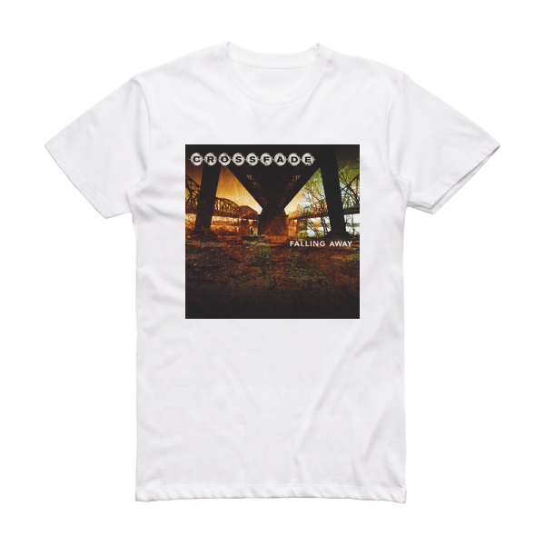 Crossfade Falling Away Album Cover T-Shirt White