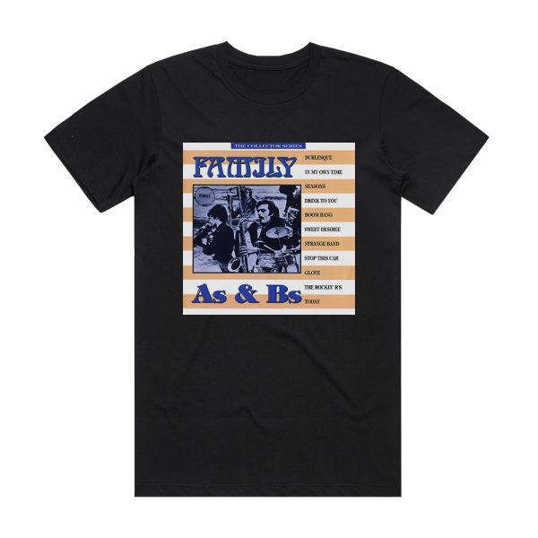 Family Family As Bs Album Cover T-Shirt Black