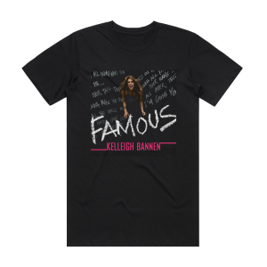 Kelleigh Bannen Famous Album Cover T-Shirt Black
