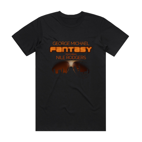 George Michael Fantasy Album Cover T-Shirt Black