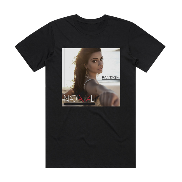 Nadia Ali Fantasy Album Cover T-Shirt Black