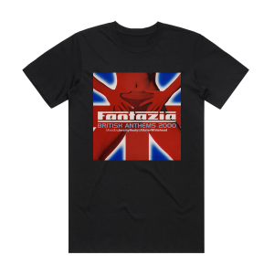 Allister Whitehead Fantazia British Anthems 2000 2 Album Cover T-Shirt Black