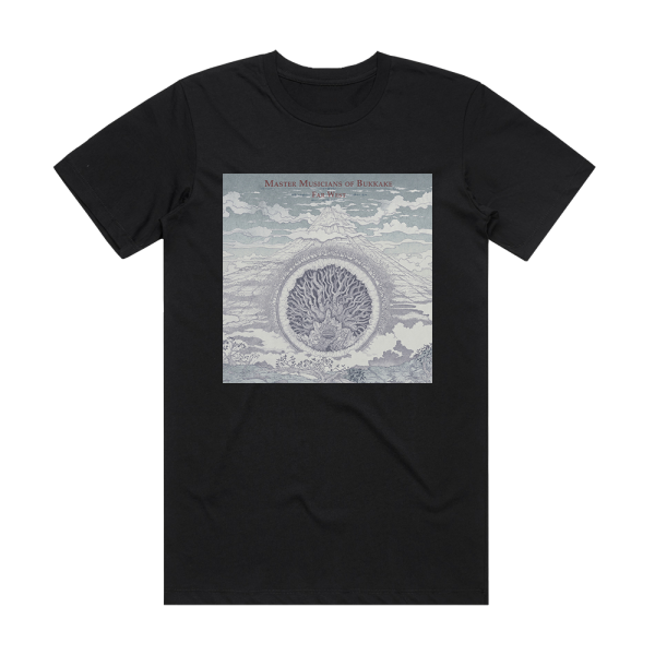 Master Musicians of Bukkake Far West Album Cover T-Shirt Black