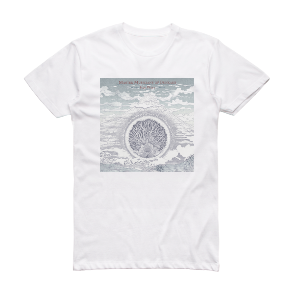 Master Musicians of Bukkake Far West Album Cover T-Shirt White