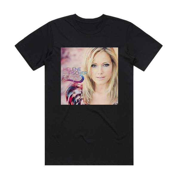 Helene Fischer Farbenspiel Album Cover T-Shirt Black