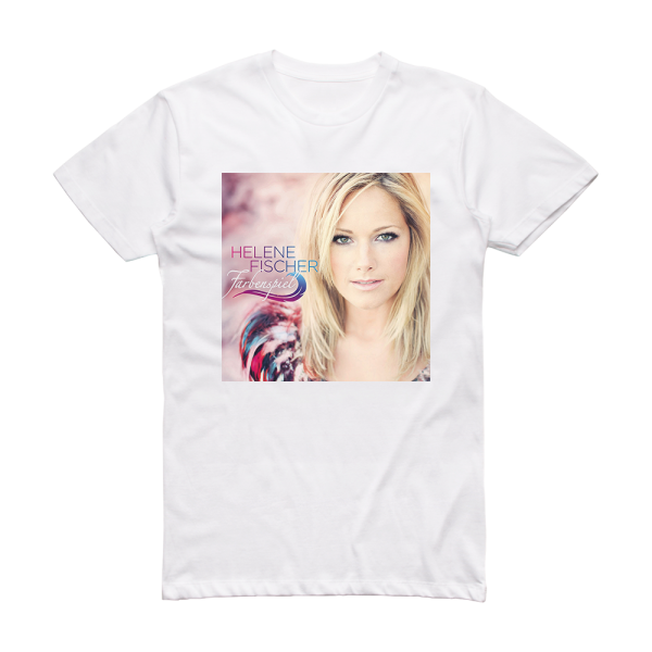 Helene Fischer Farbenspiel Album Cover T-Shirt White