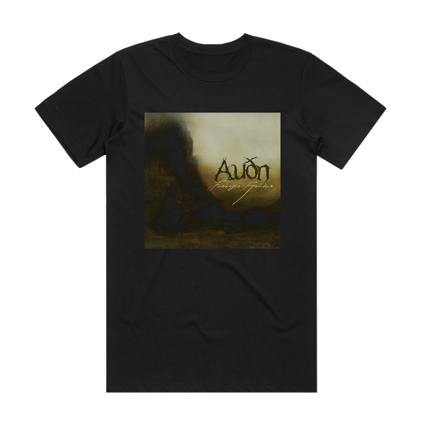 Audn Farvegir Fyrndar Album Cover T-Shirt Black