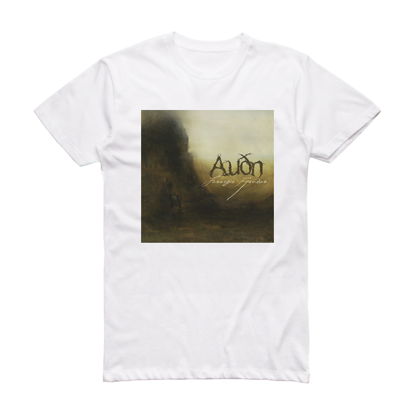 Audn Farvegir Fyrndar Album Cover T-Shirt White