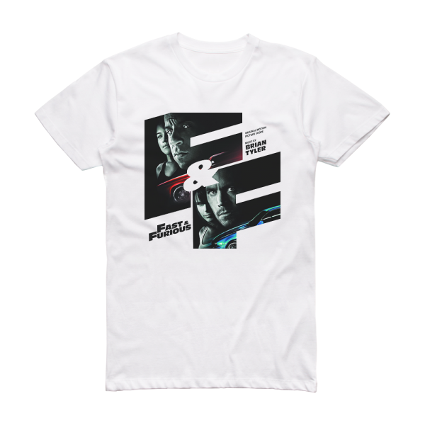 Brian Tyler Fast Furious Album Cover T-Shirt White