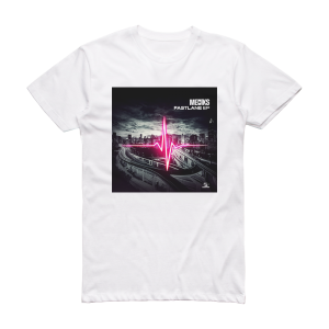Mediks Fast Lane Ep Album Cover T-Shirt White