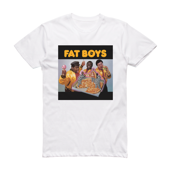 Fat Boys Fat Boys Album Cover T-Shirt White