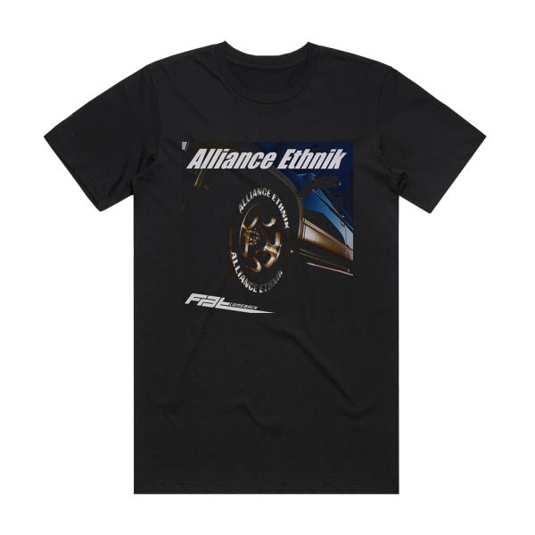 Alliance Ethnik Fat Comeback Album Cover T-Shirt Black