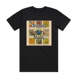 Fatboy Slim Fatboy Slim Presents Bem Brasil Album Cover T-Shirt Black