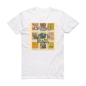 Fatboy Slim Fatboy Slim Presents Bem Brasil Album Cover T-Shirt White