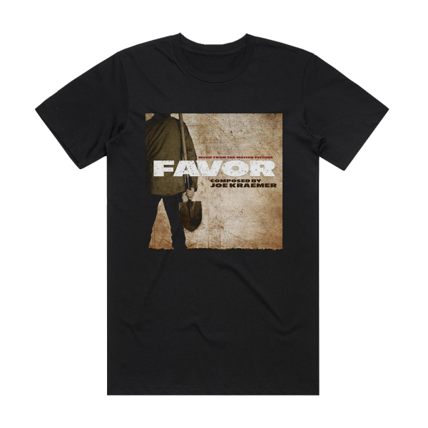 Joe Kraemer Favor Album Cover T-Shirt Black