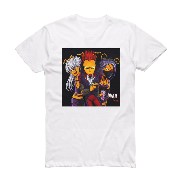 Dvar Fayah Album Cover T-Shirt White