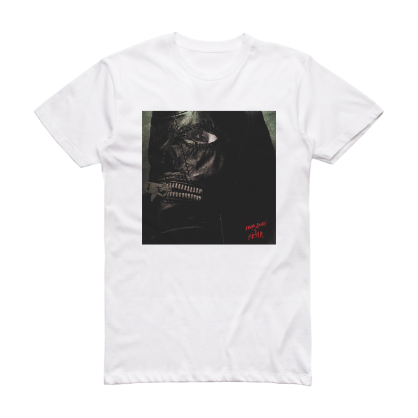 King Dude Fear Album Cover T-Shirt White