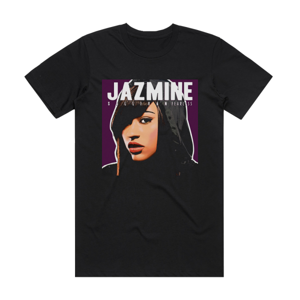 Jazmine Sullivan Fearless Album Cover T-Shirt Black