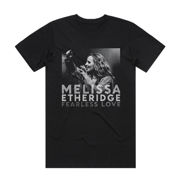 Melissa Etheridge Fearless Love Album Cover T-Shirt Black