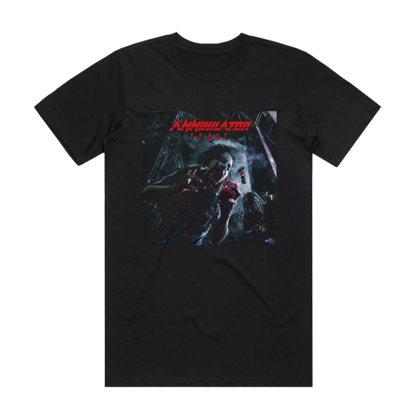 Annihilator Feast Album Cover T-Shirt Black