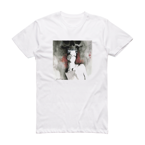 Hypnotic Hysteria Feed On Me Album Cover T-Shirt White