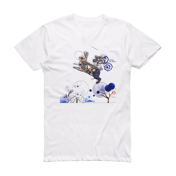 Josh Pyke Feeding The Wolves Album Cover T-Shirt White