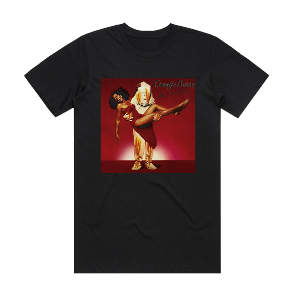 Claudja Barry Feel The Fire Album Cover T-Shirt Black