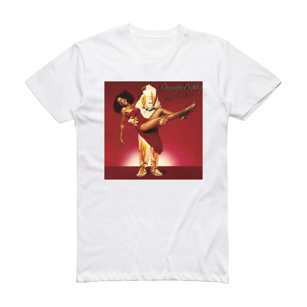 Claudja Barry Feel The Fire Album Cover T-Shirt White