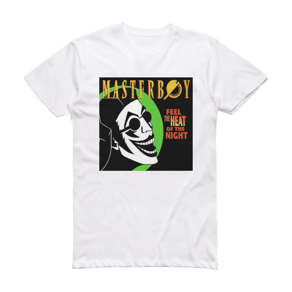 Masterboy Feel The Heat Of The Night Album Cover T-Shirt White