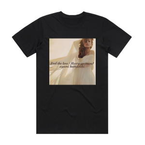 Ayumi Hamasaki Feel The Love Merrygoround Album Cover T-Shirt Black