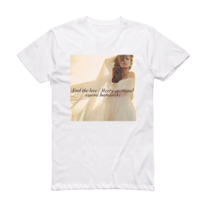 Ayumi Hamasaki Feel The Love Merrygoround Album Cover T-Shirt White