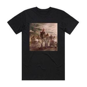 Blessed by a Broken Heart Feel The Power Album Cover T-Shirt Black