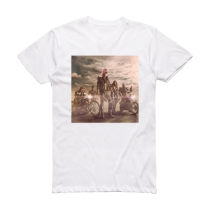 Blessed by a Broken Heart Feel The Power Album Cover T-Shirt White