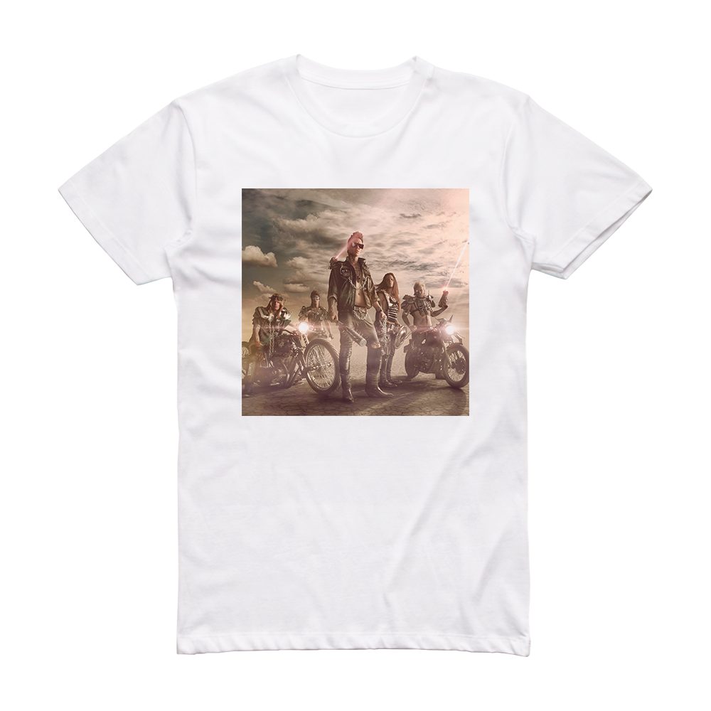 Blessed by a Broken Heart Feel The Power Album Cover T-Shirt White ...